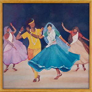 Folk dance Krishna Leela